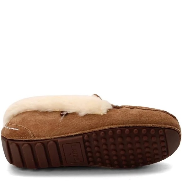 NWT LAMO Aussie Women's Moccasins in Chestnut, Sz. 9 - Picture 4 of 11